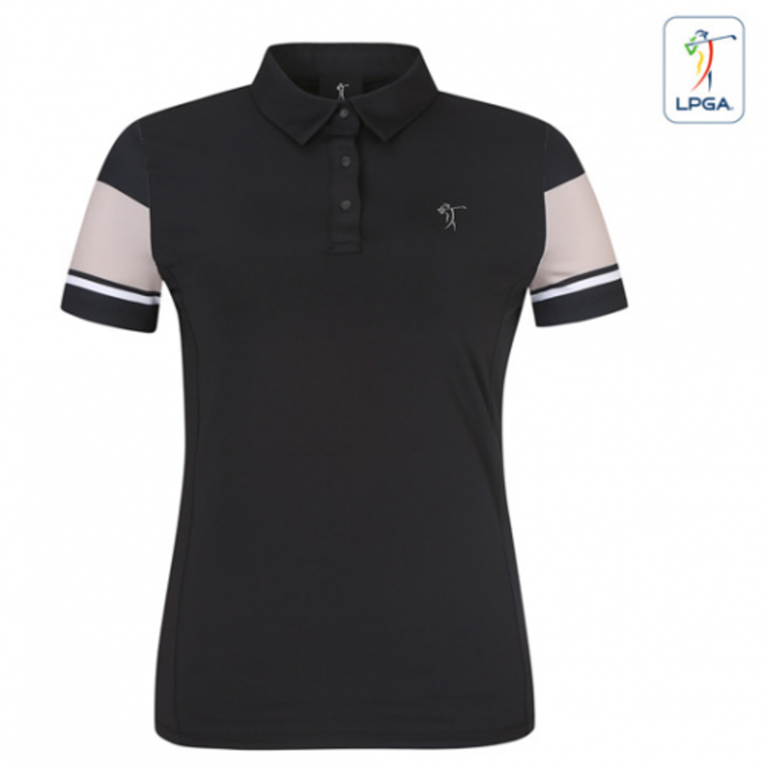 [GSH] PGA TOUR&amp;LPGA 여성 필드베이직 컬러배색 티셔츠 L212TS595P19
