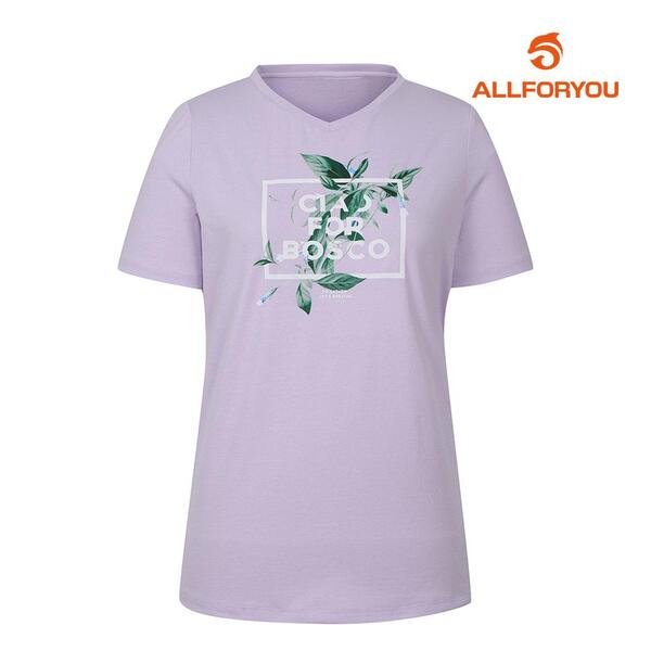[올포유] 23SS 여성 원포인트 반팔 티셔츠 ALTRM4151-607_G