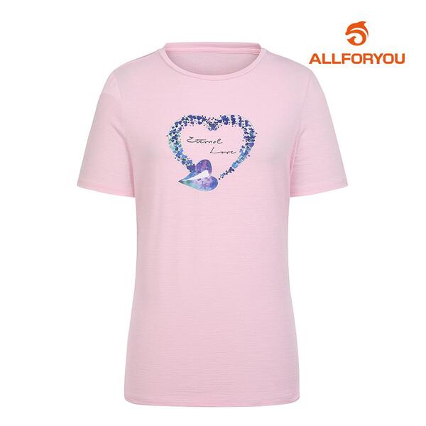 [올포유] 23SS 여성 원포인트 반팔 티셔츠 ALQTM3211-403_G