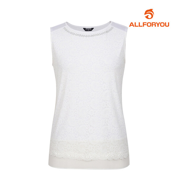 [올포유] 여성 레이스 티셔츠 ALTSK4111-100_G