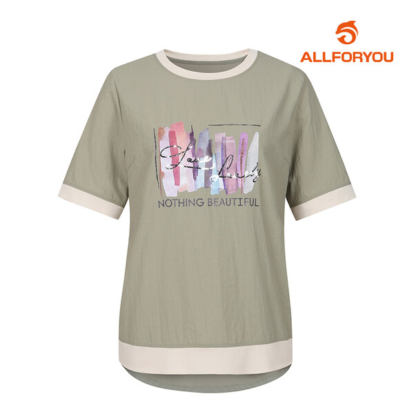 [올포유] 여성 반팔 티셔츠 ALTRK6176-816_G