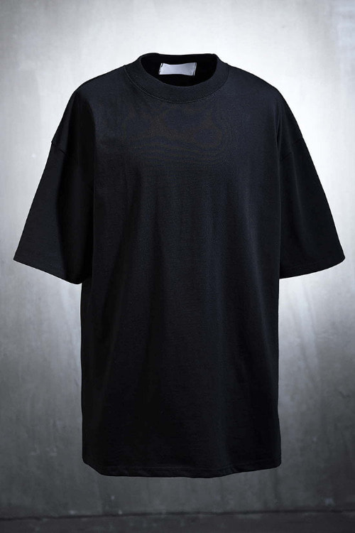 Loose fit high-density short-sleeved T-shirt