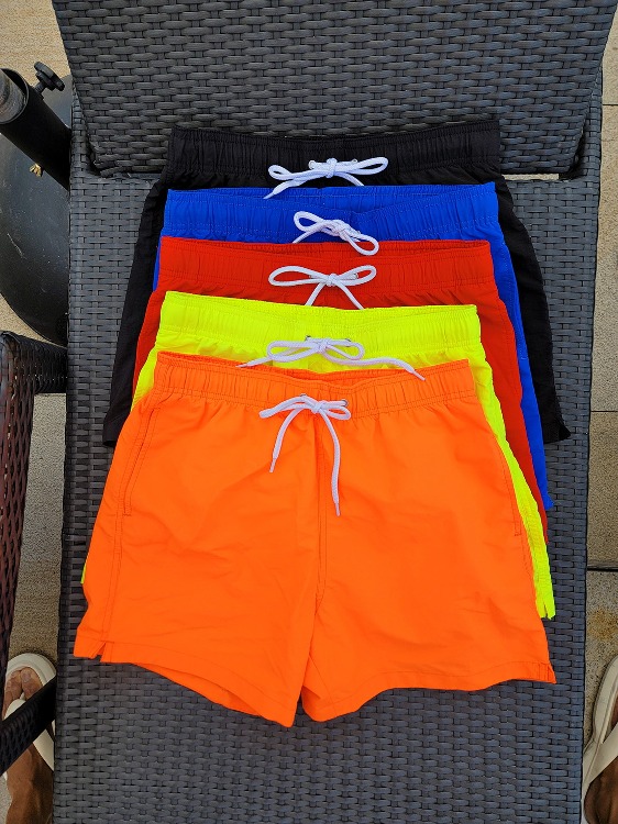 ByTheRVivid Banding Beach Shorts