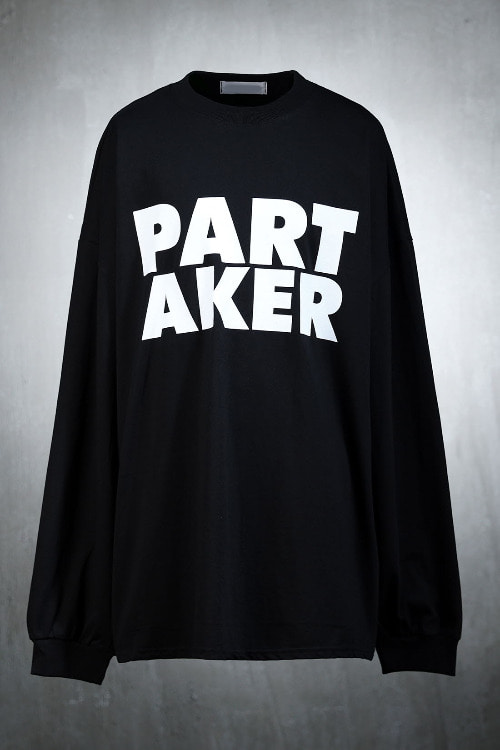 Partaker lettering loose fit T-shirt