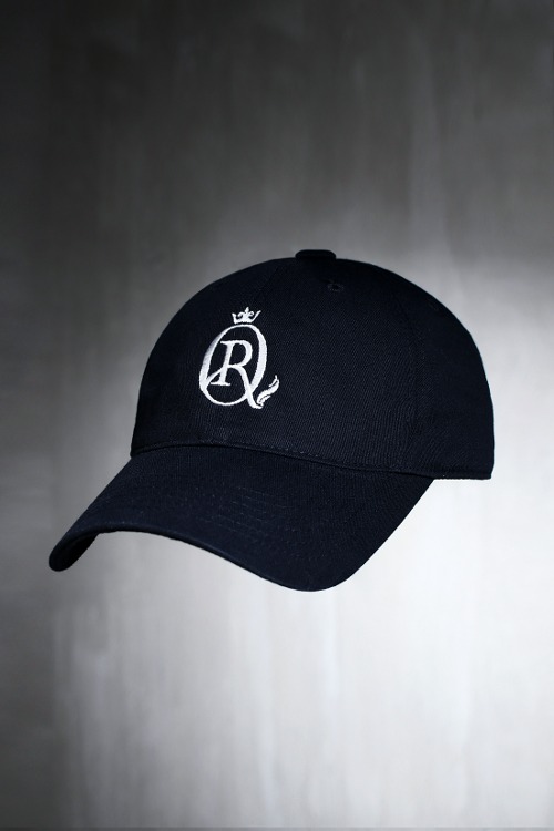 ByTheR X Rolling Quartz Logo Ball Cap Black White