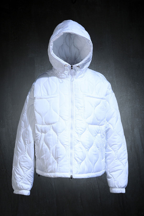 Jar Quilted Hooded Padded Jumper