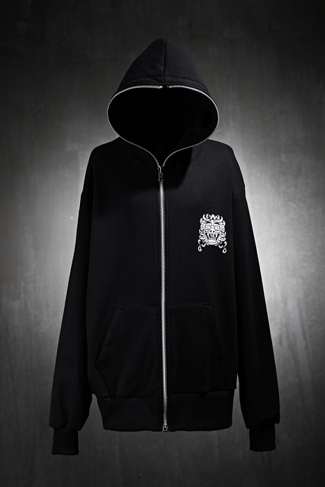 鬼プリントジップアップパーカー,【ByTheR.jp】日本公式通販