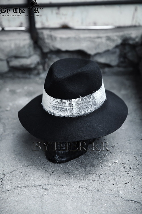 ByTheR Custom Round Painting Felt hat