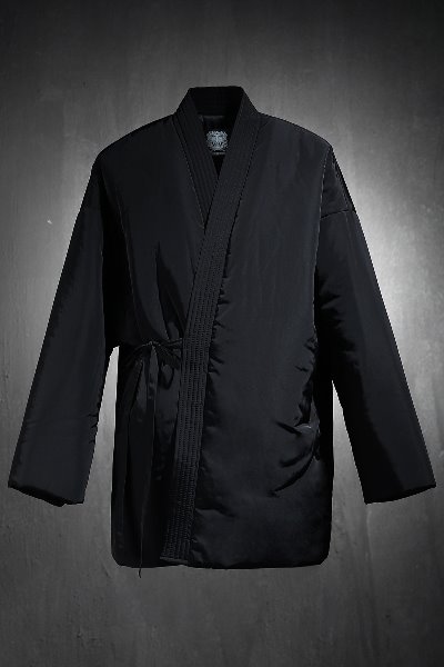 Mukha Oriental loose-fit padded cardigan