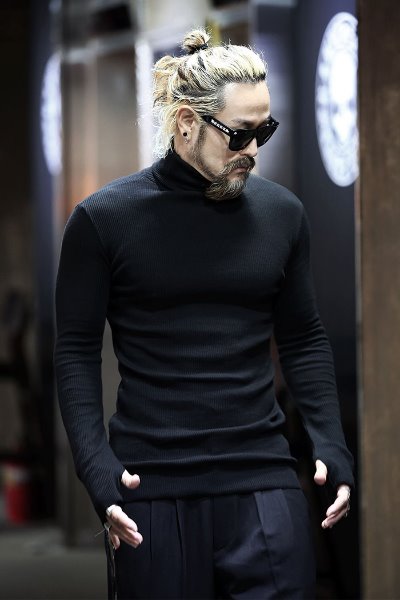 Turtleneck Pullover Sweater Slim Fit Tops Knitted Thermal