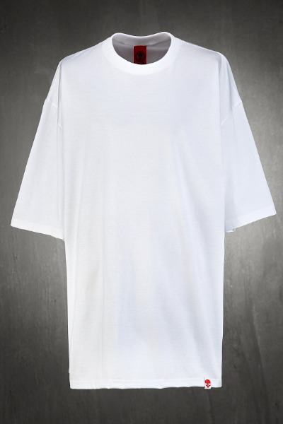 ByTheR Oversized Loose Fit Short Sleeve T-Shirt White