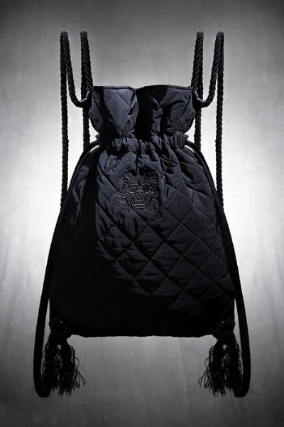 Mukha Embroidered Quilted Padded Bockjory Backpack