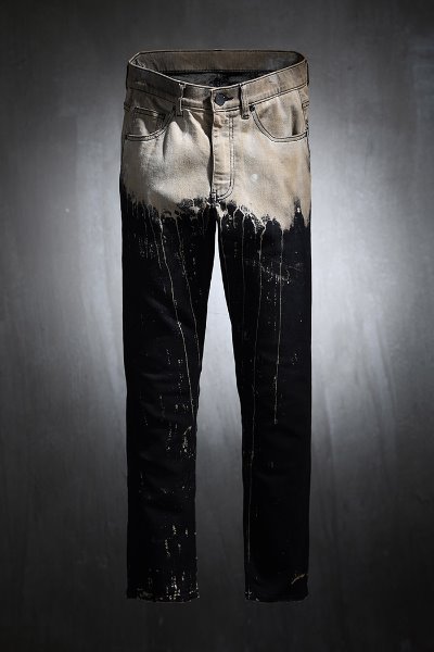 ByTheR Custom Upper Bleach Banding Jeans