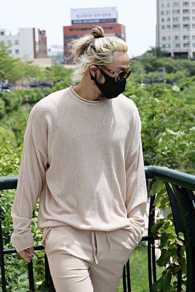 see-through loose fit summer knit