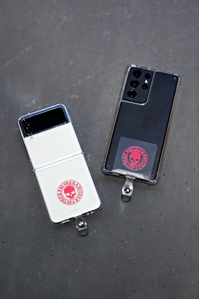 ByTheR Red Skull Logo Cell Phone Phone Tab
