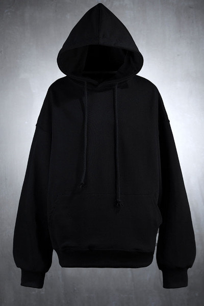 ByTheRByTheR loose fit plain hooded sweatshirt