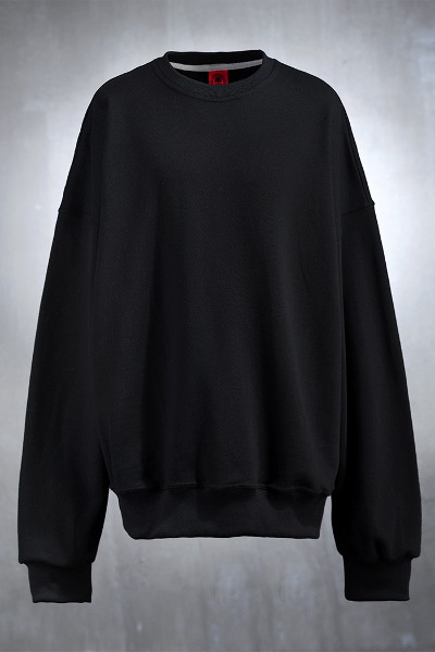 ByTheRByTheR Loose Fit Plain Sweatshirt