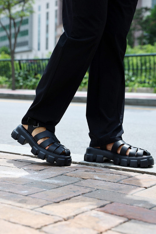 bold chunky platform sandals