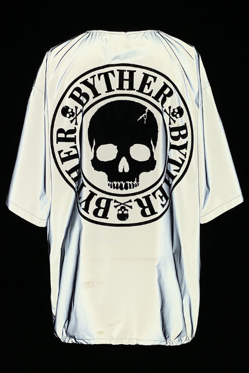 ByTheRByTheR Skull Logo Scotch Short Sleeve T-Shirt
