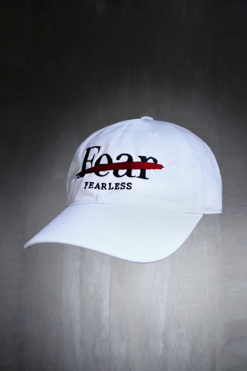 ByTheRByTheR X Rolling Quartz Fearless Ball Cap White