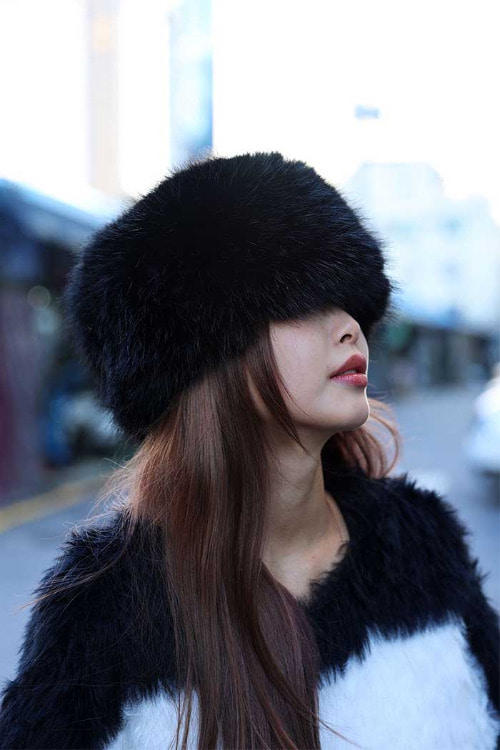 Russian Shafka fur hat