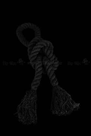 Mukha 黑色绳皮带