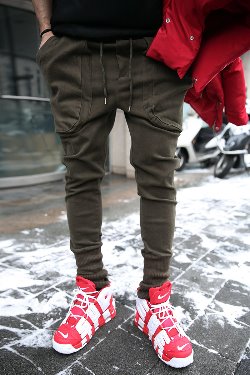 ByTheRSolid Brushed Overbanding Jogger Pants