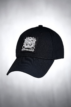 ByTheRMukha Square Embroidered Patch Cotton Ball Cap