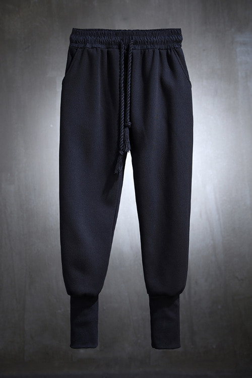 ByTheRByTheR Over Banding Plain Jogger Pants