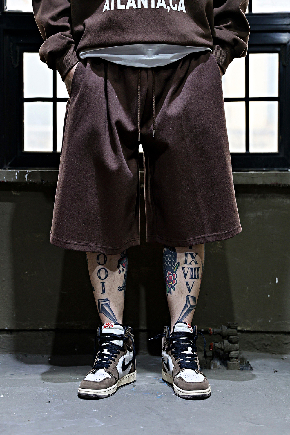 短褲 模特穿著形象-S18L8