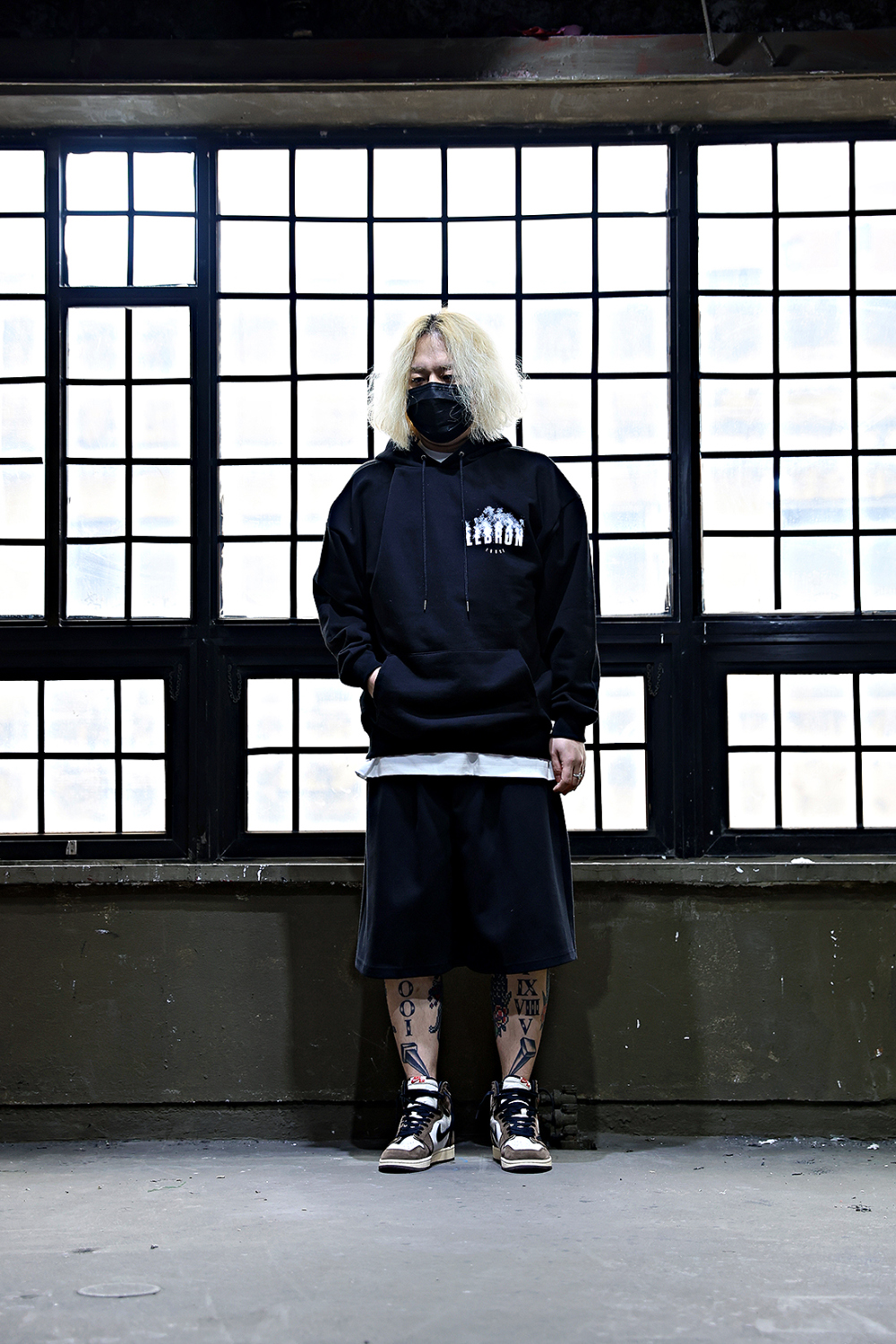 短褲 模特穿著形象-S18L27