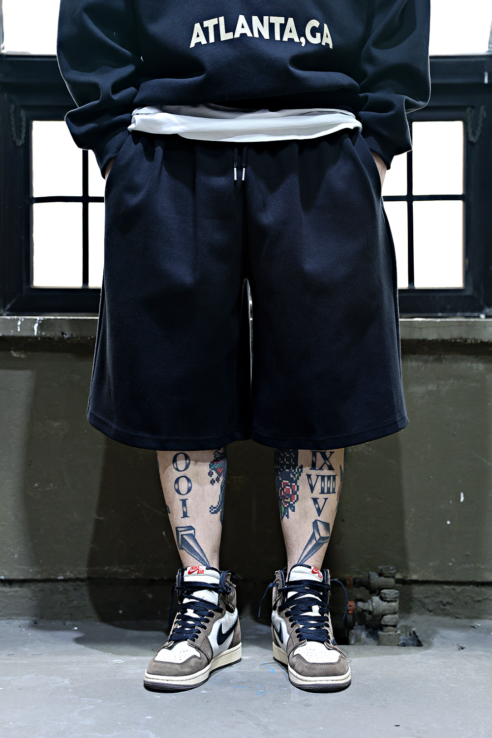 短褲 模特穿著形象-S18L3