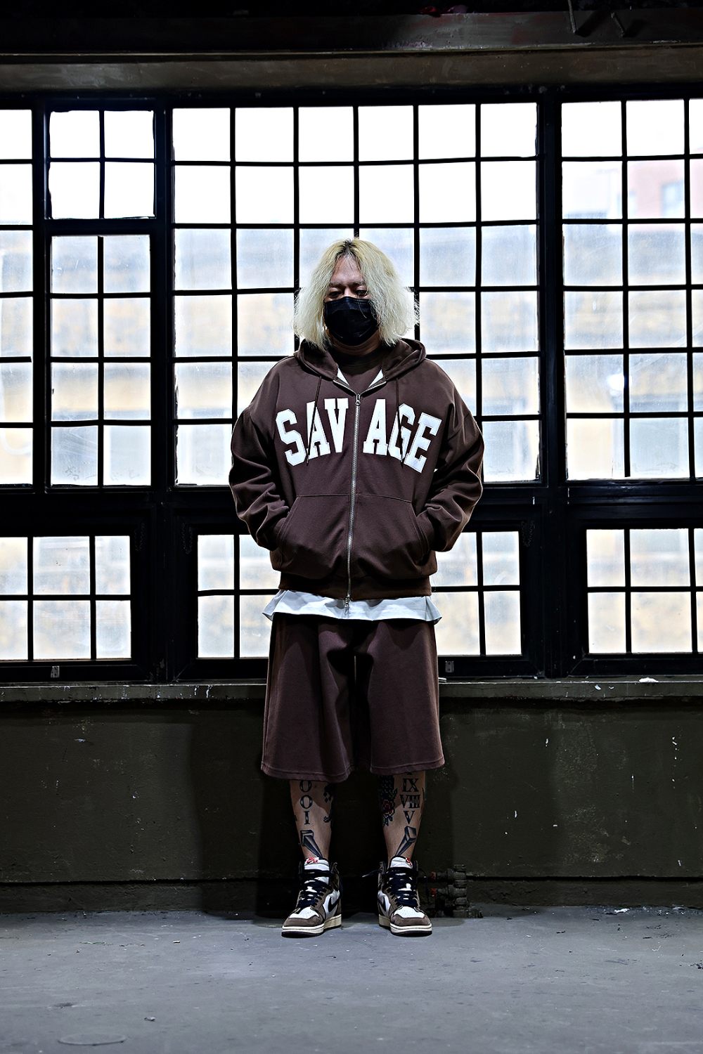 短褲 模特穿著形象-S18L22