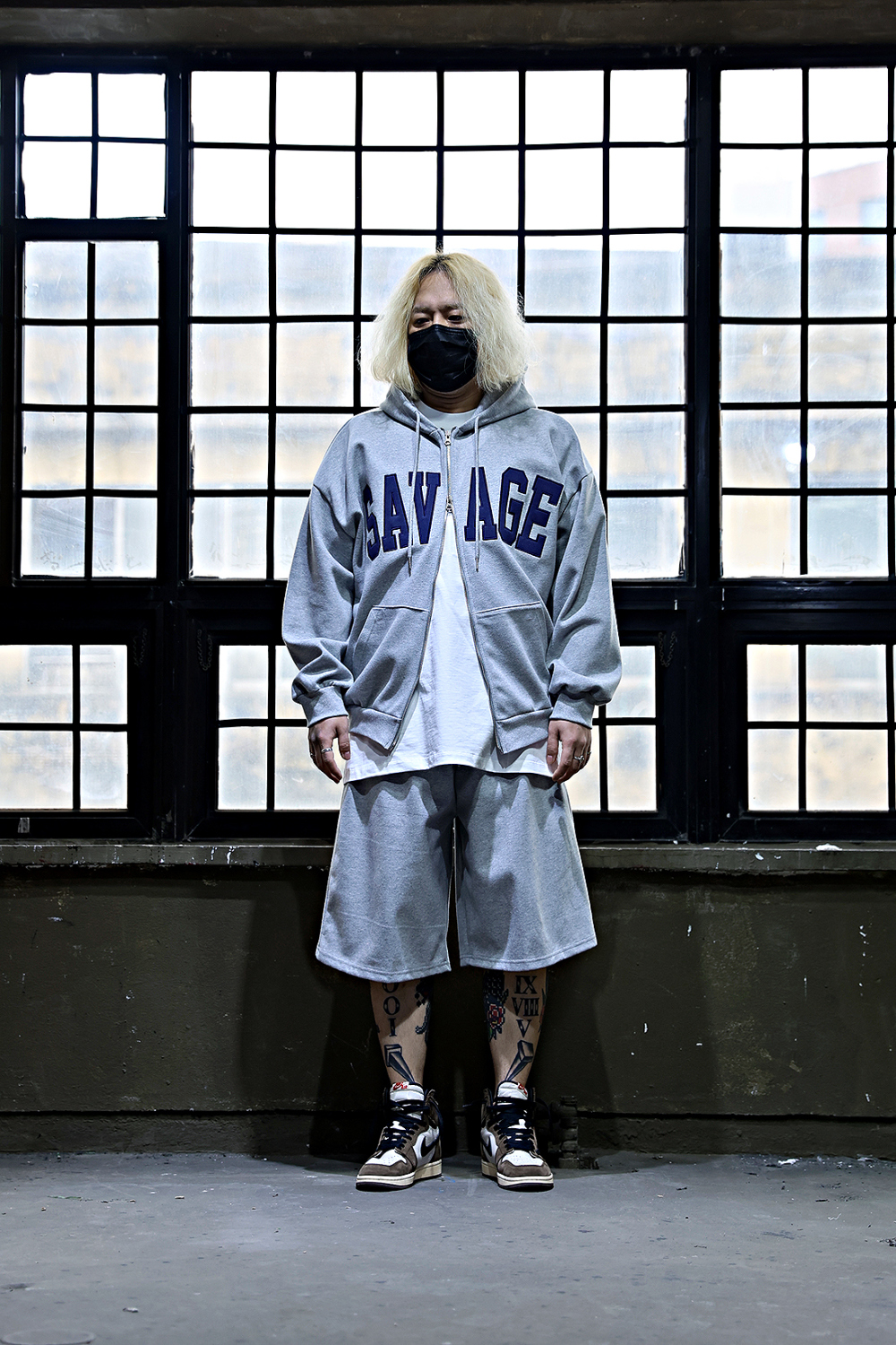 短褲 模特穿著形象-S18L12