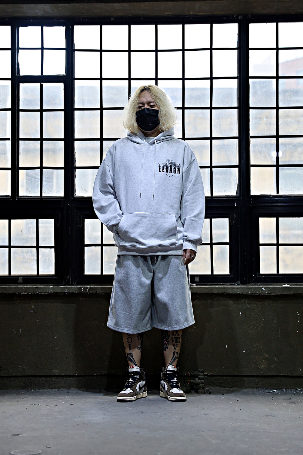 短褲 模特穿著形象-S18L20