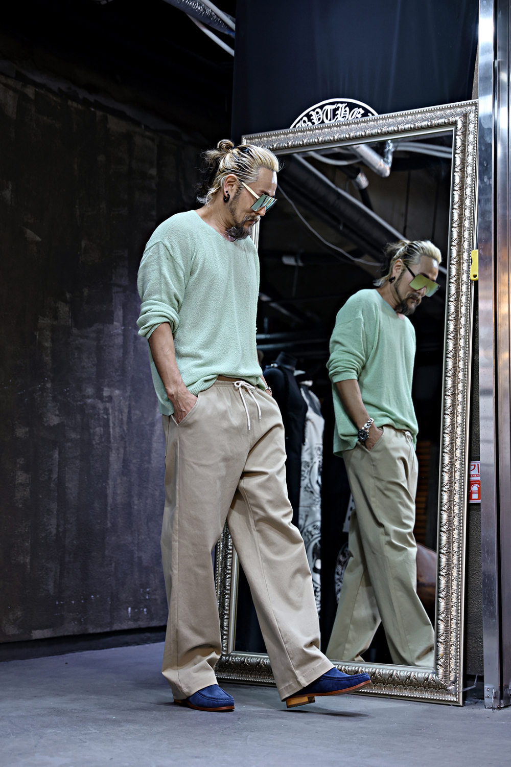 長袖 模特穿著形象-S18L12