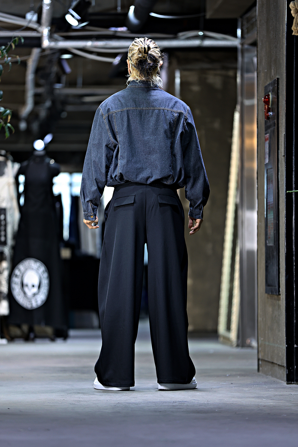 褲子 模特穿著形象-S22L16