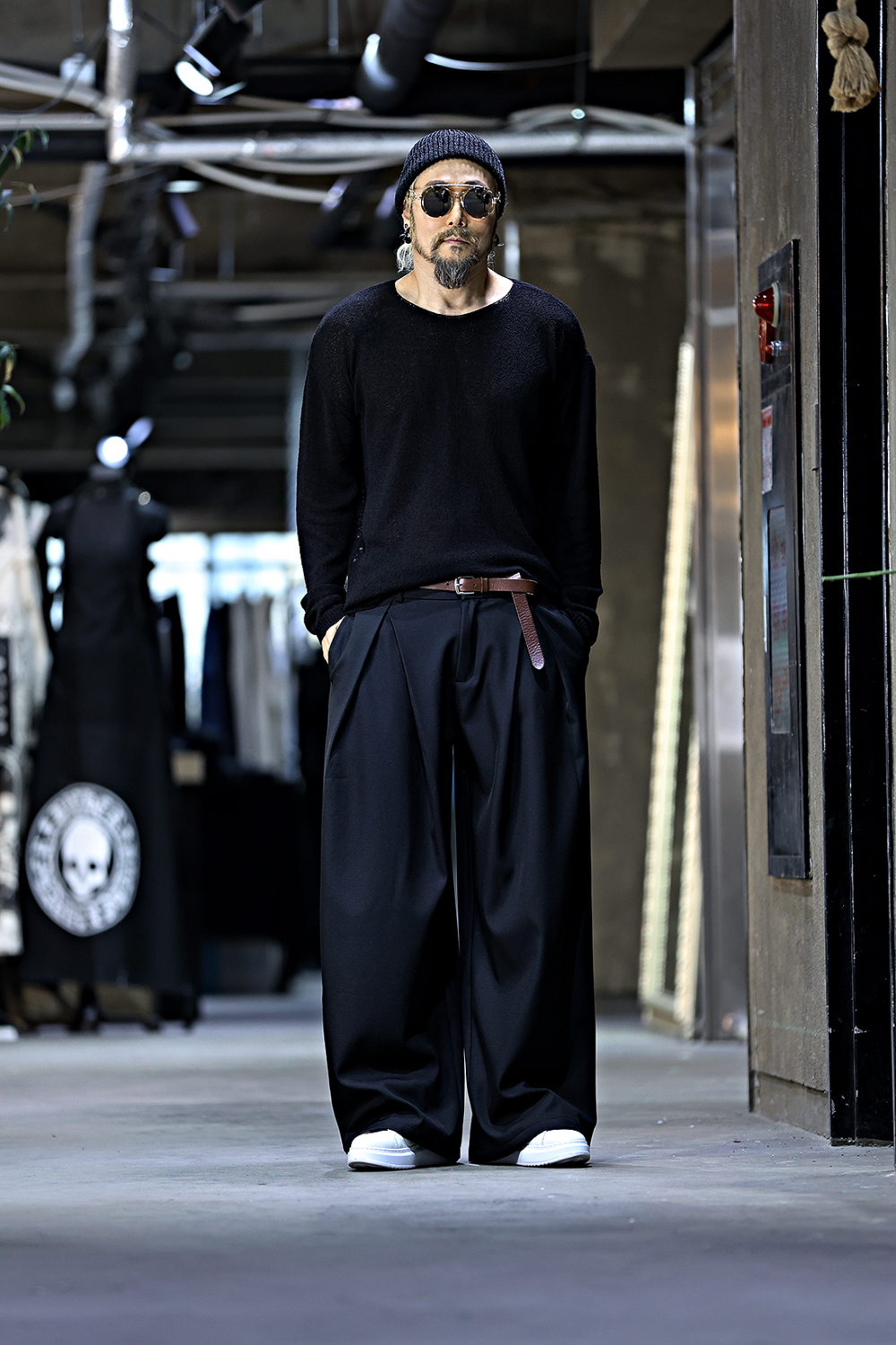 長袖 模特穿著形象-S18L8