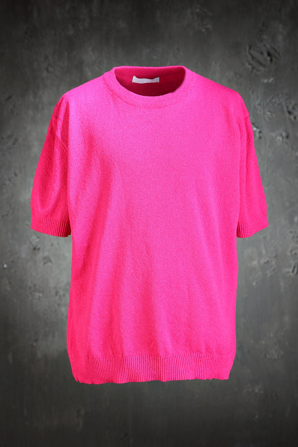 短袖T卹 hot pink 彩色圖像-S19L10
