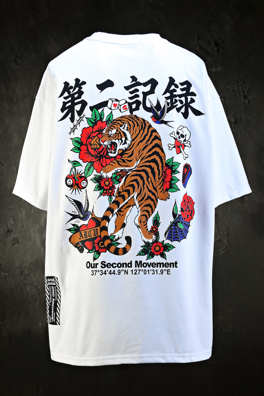 短袖T卹 lavender 彩色圖像-S17L2