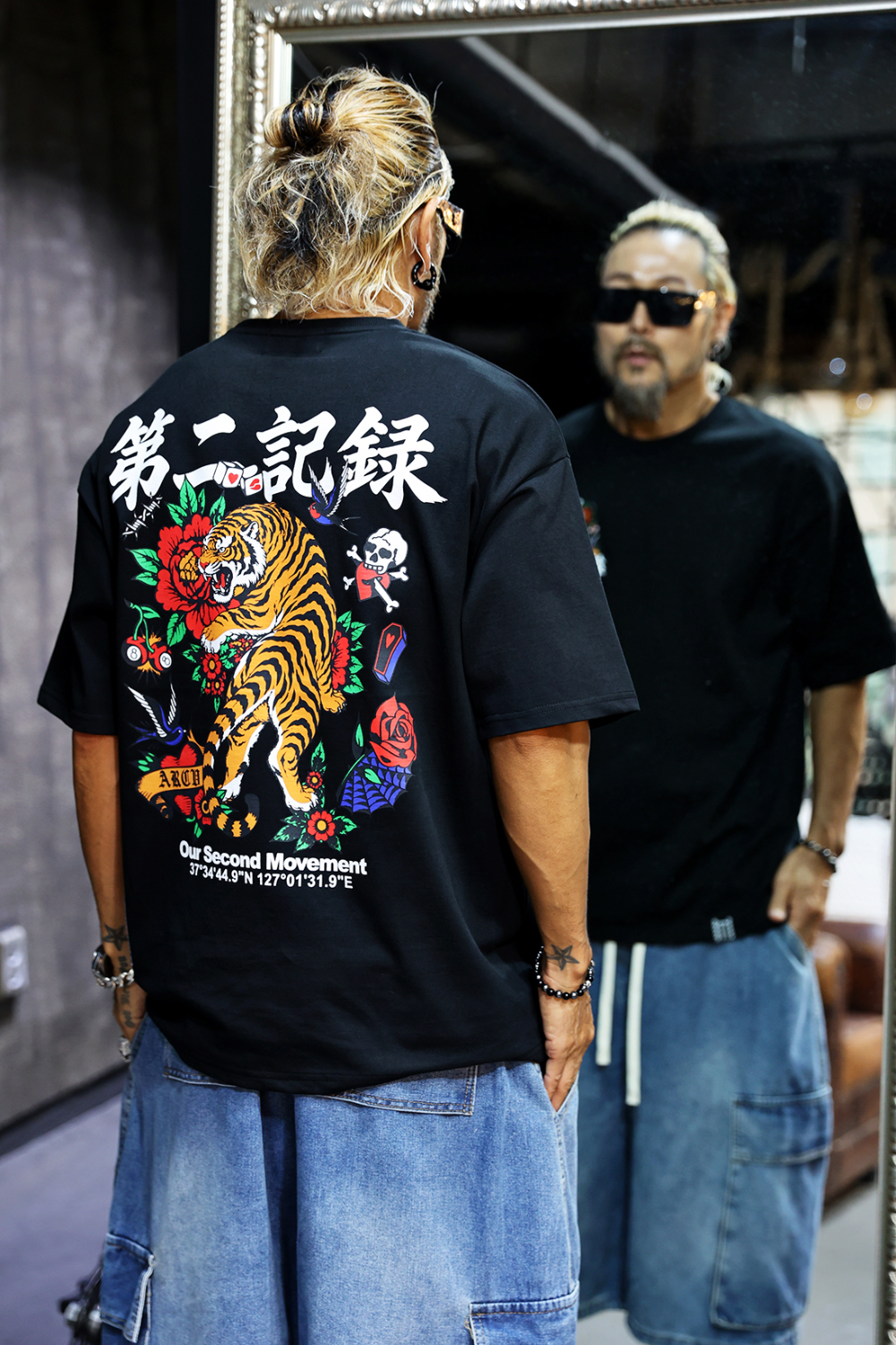 短袖T卹 模特穿著形象-S18L6