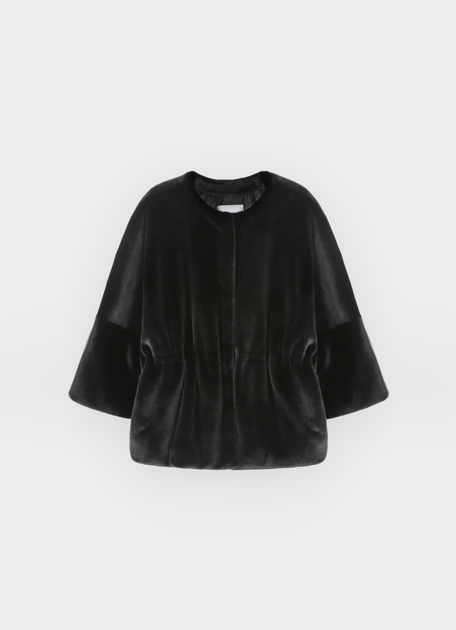 Colette Eco Fur Jacket Black