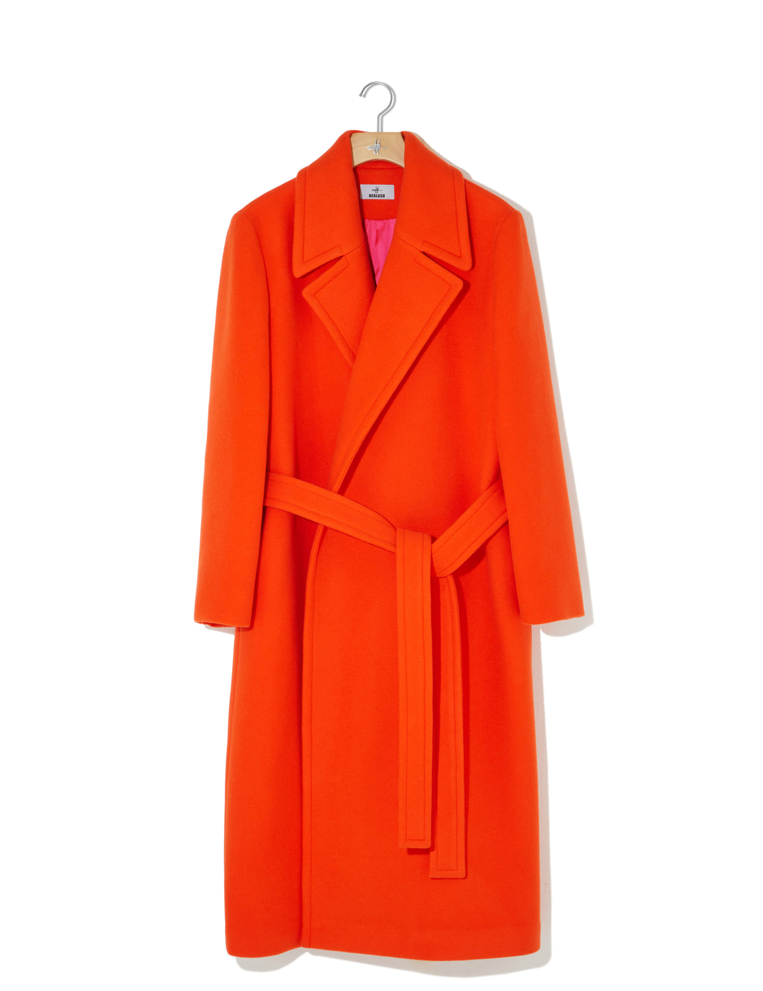 H127 Wool Robe Long Coat
