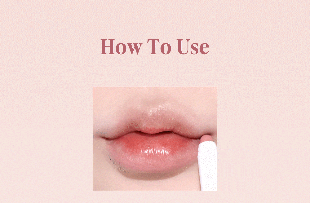 Heart Percent’s official lip-pencil application demonstration
