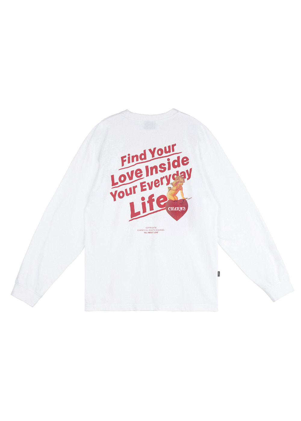 CHARMS CPD LONGSLEEVE WH