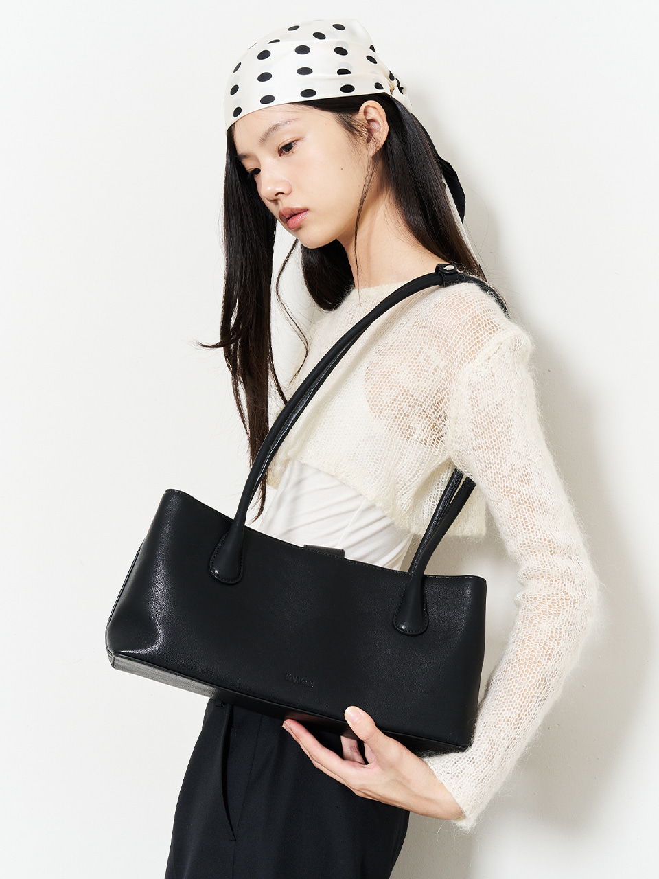 KOIMOOI Clip Tote Bag Small (Black)