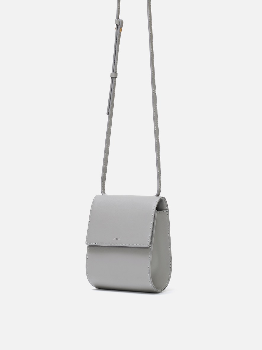 Pochette crossbody bag Light gray,로서울
