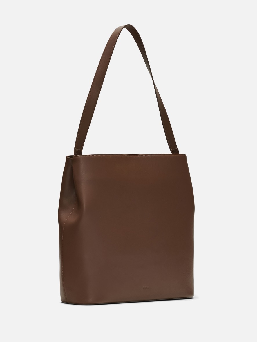Aline large shoulder bag Cinnamon brown,로서울