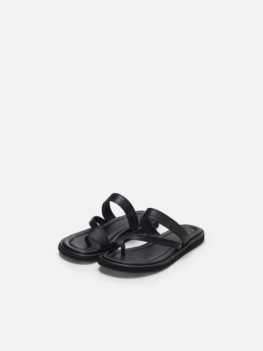 ★ROH SEOUL★ Cross toe slides Black RSH24SF6DBK ROH SEOUL STORE - Cross toe slides Black - ROH SEOUL