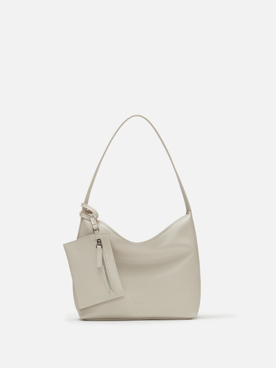 ROH SEOUL STORE - Mini pulpy hobo bag Ivory - ROH SEOUL